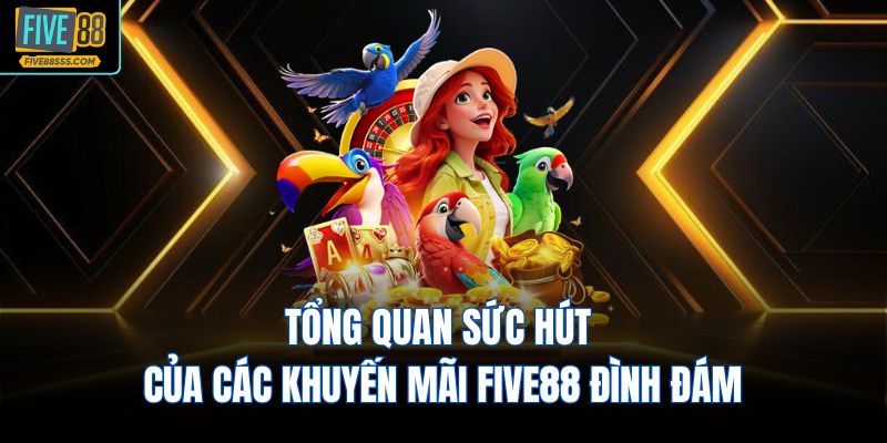 Tổng quan sức hút của các khuyến mãi FIVE88 đình đám
